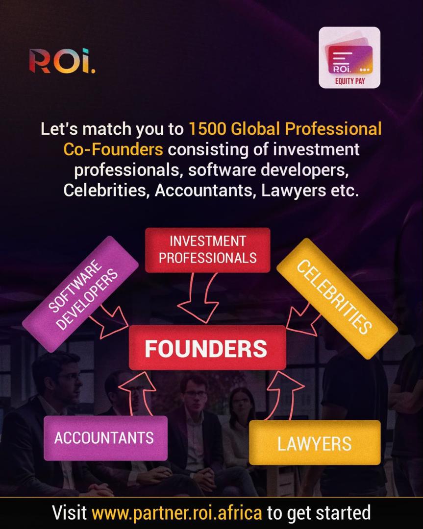 ROI AFRICA FOUNDERS AND PARTNERS LIVE MATCHMAKING